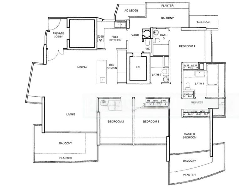 4 Bed Condo for Sale in  The Lincoln Residences - Image 4